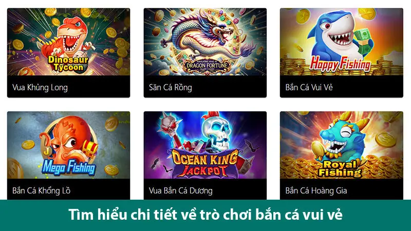 Khám phá mẹo chơi và các đặc điểm trong trò chơi bắn cá vui vẻ 